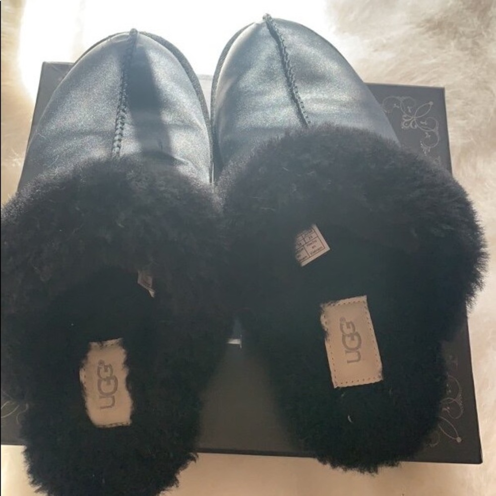 UGG Scuffette II satin slippers 7